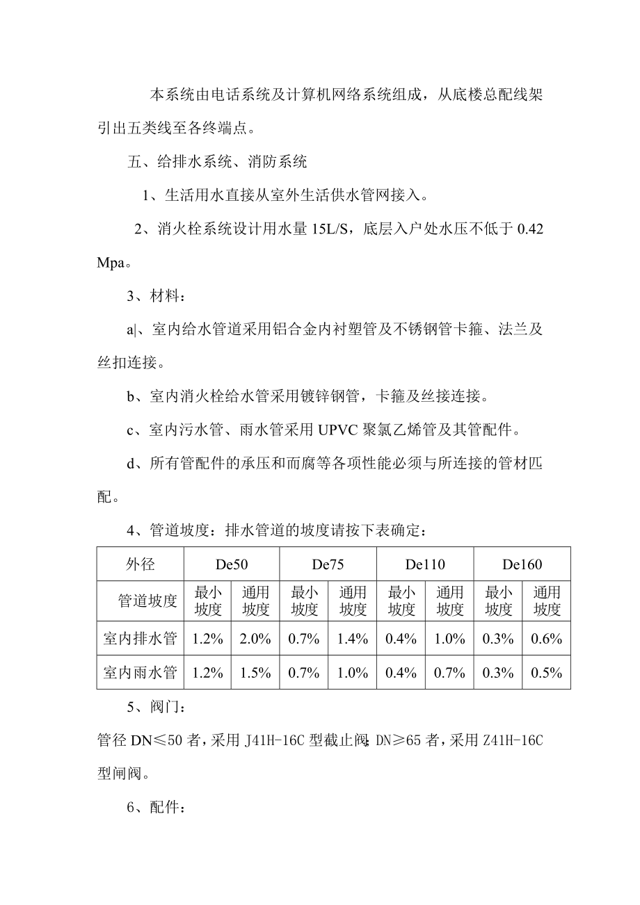 安徽某多层办公楼安装工程施工方案.doc_第2页