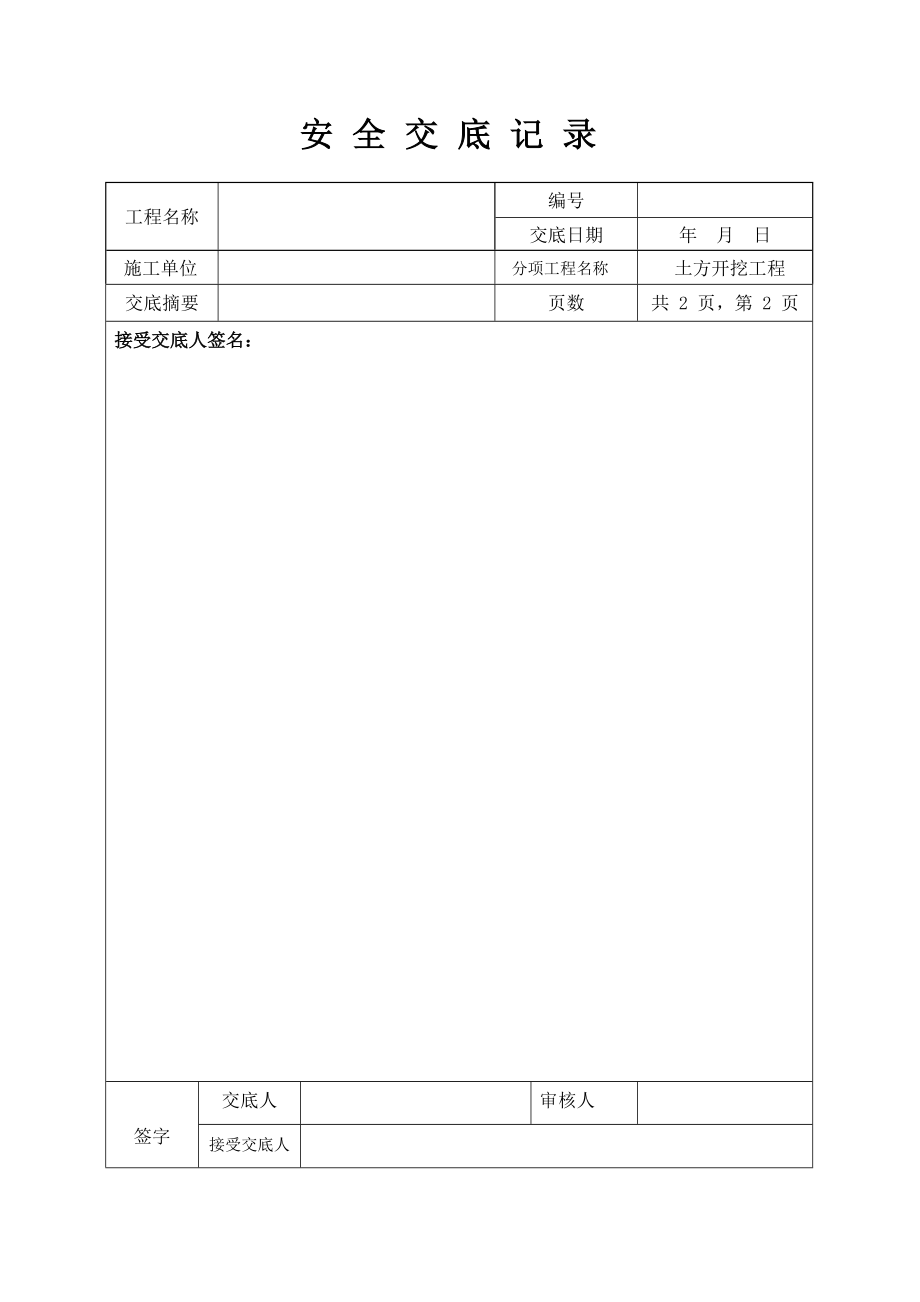 土方开挖技术交底.doc_第2页