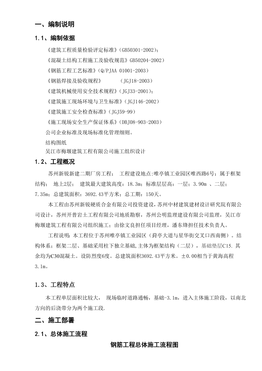 厂房钢筋工程施工专项方案.doc_第2页