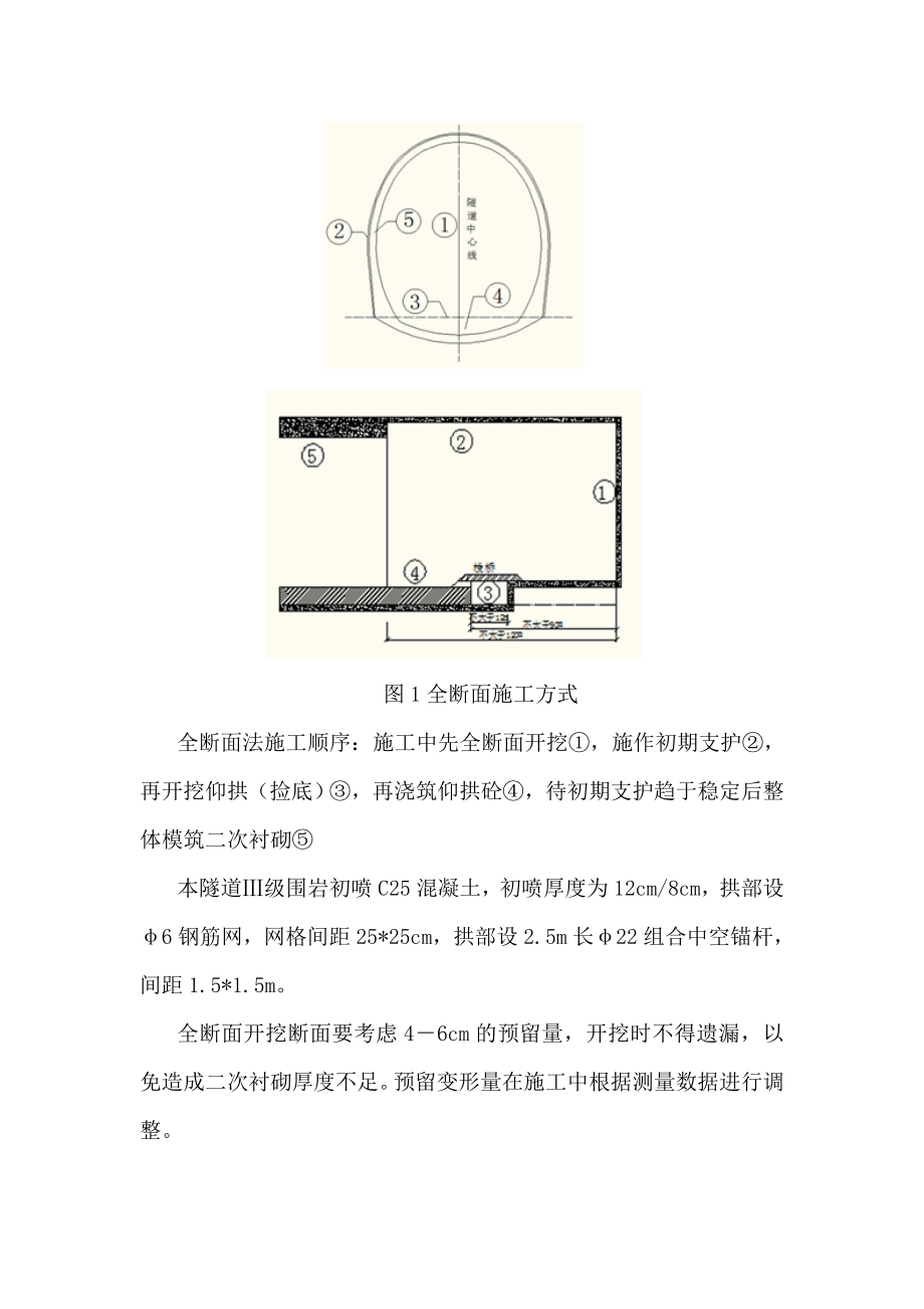 新建九景衢铁路浙江段某单线隧道开挖作业指导书.doc_第3页