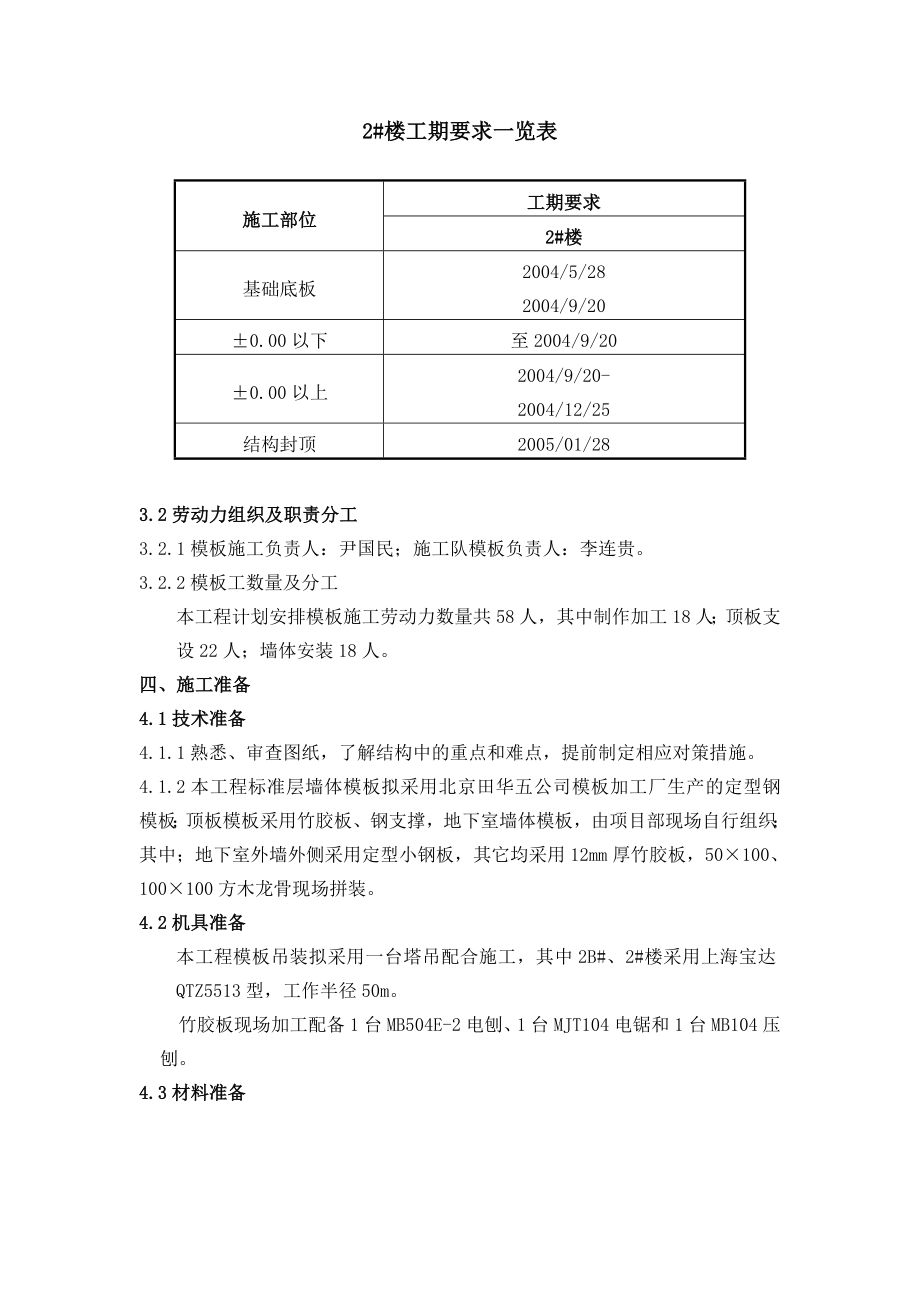 某小区剪力墙结构住宅楼模板施工方案(附图).doc_第2页