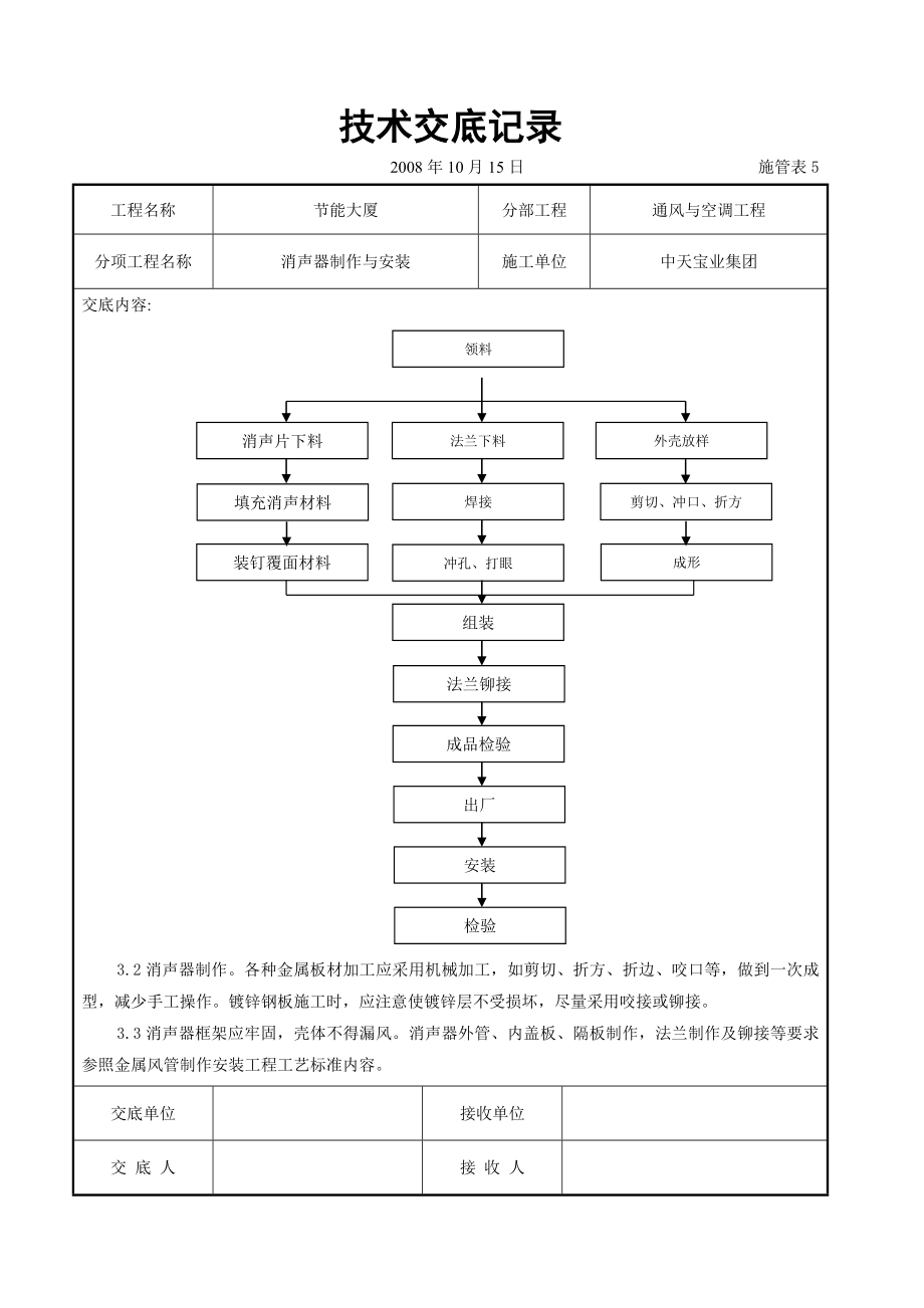 消声器制作与安装施工交底.doc_第2页