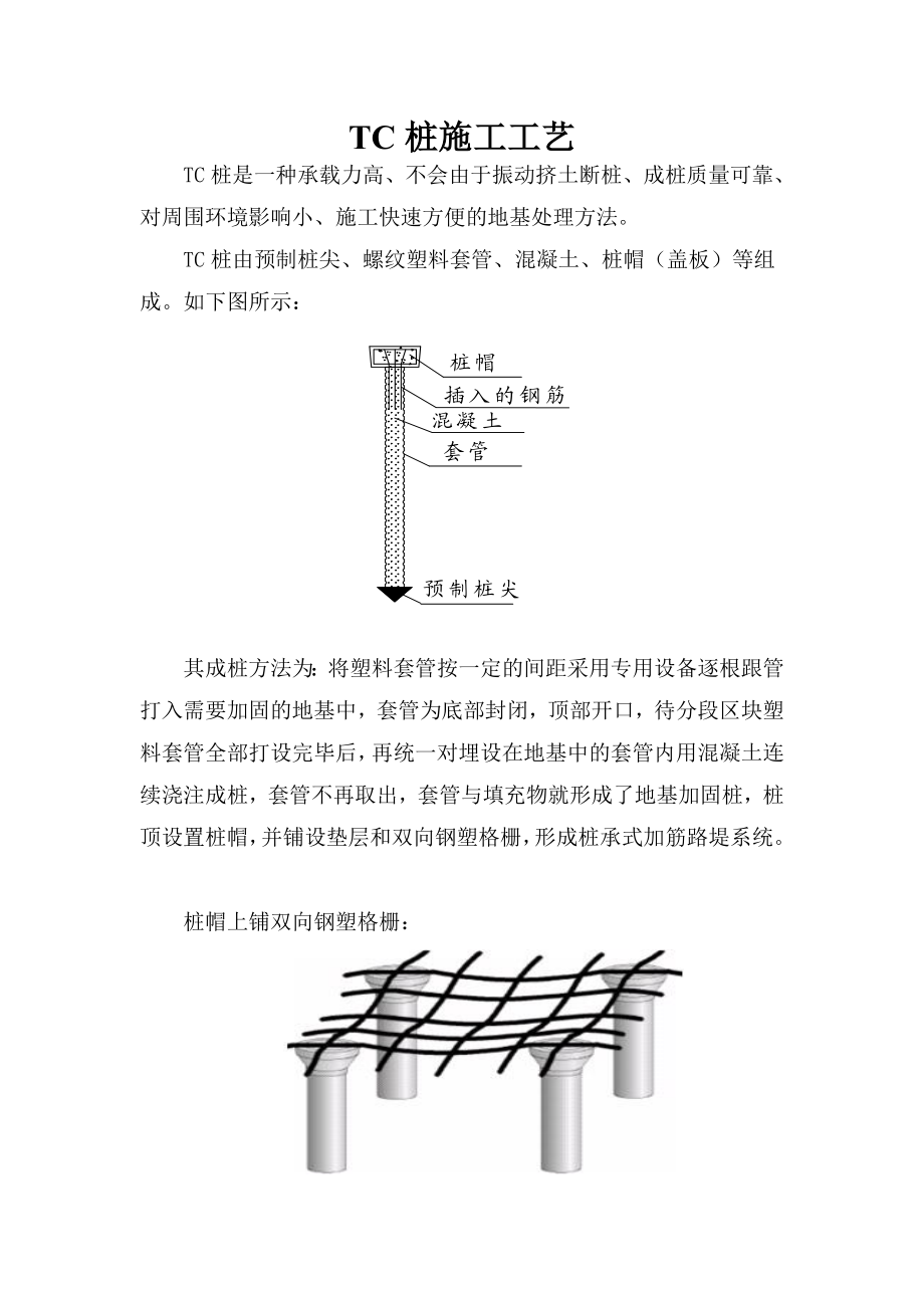 地基基础TC桩施工工艺（附示意图）.doc_第1页