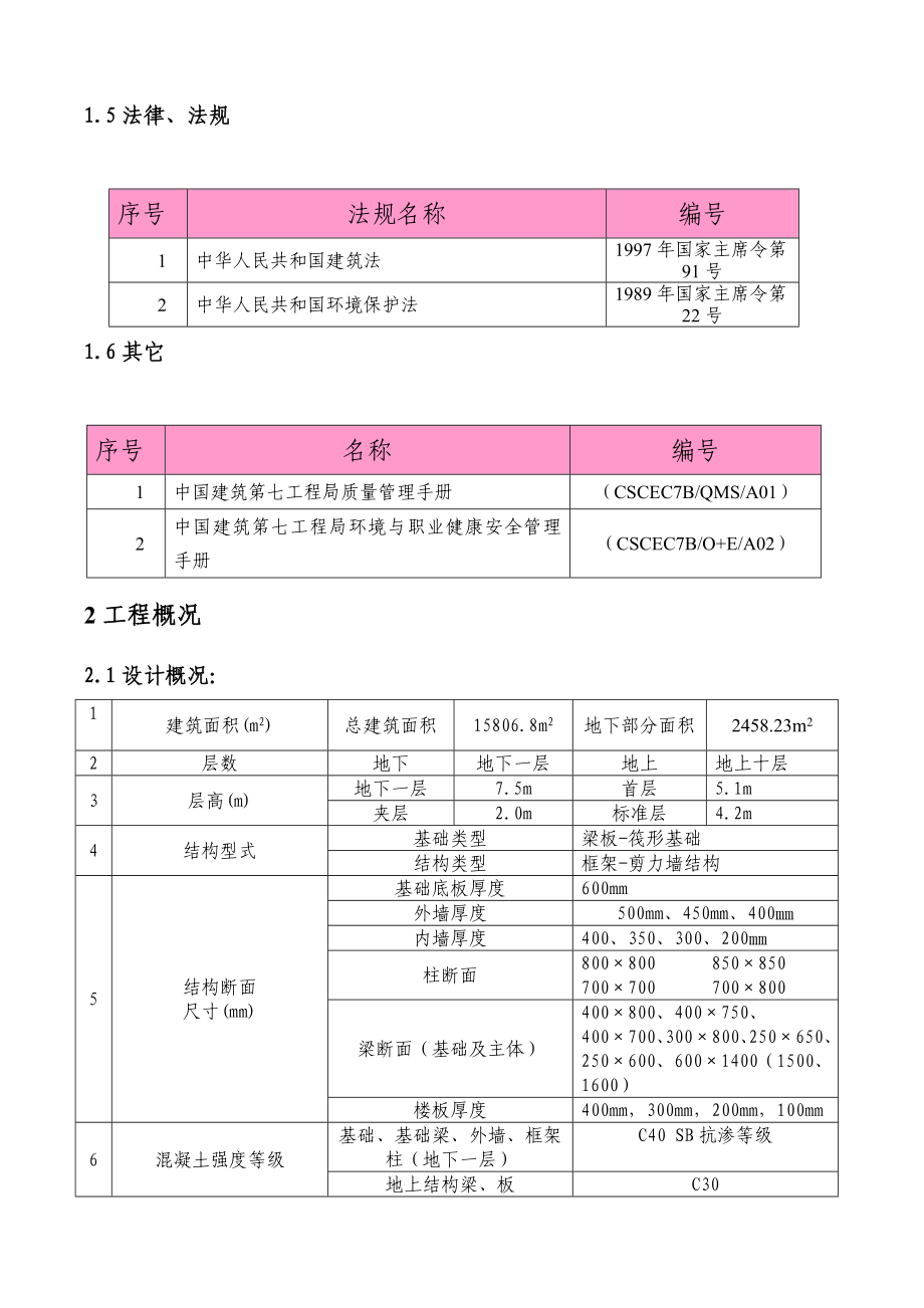 办公楼钢筋施工方案(长城杯).doc_第3页