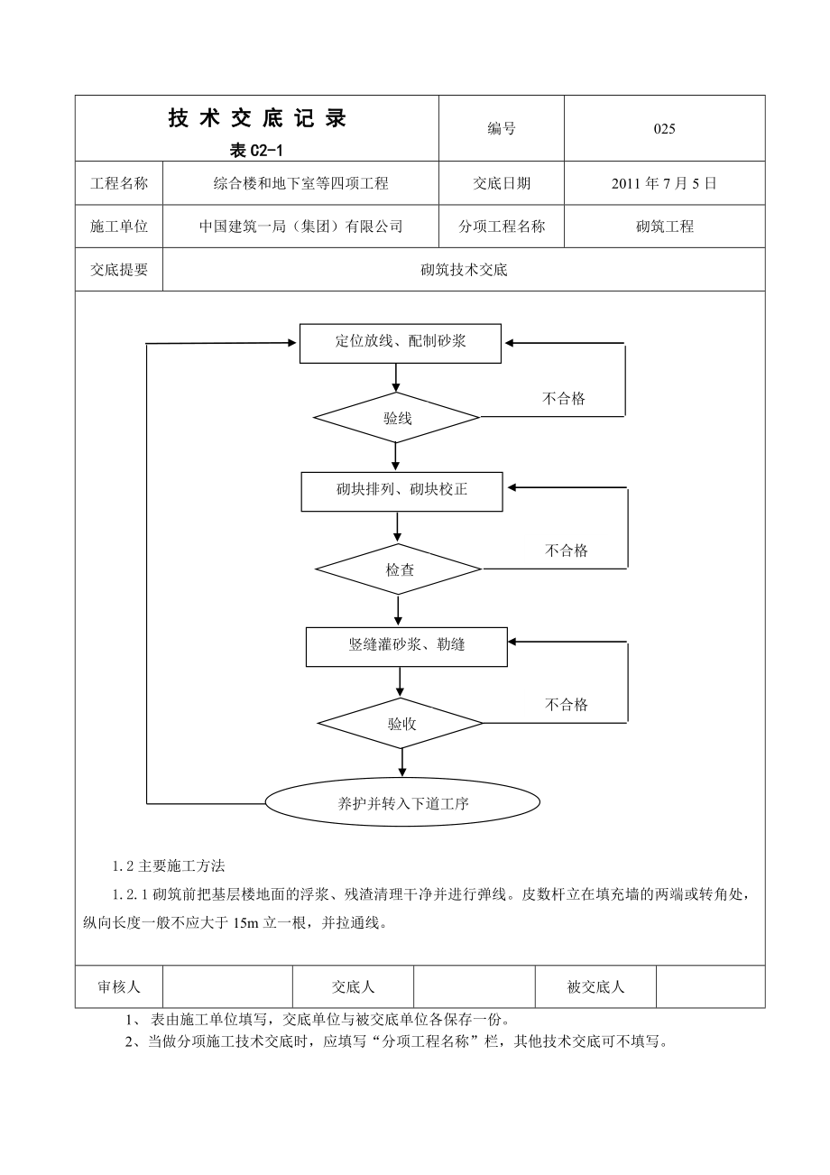 综合楼砌筑工程技术交底.doc_第2页