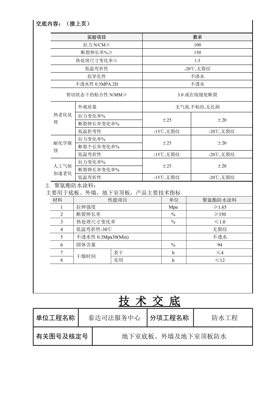 地下室防水施工技术交底.doc_第3页