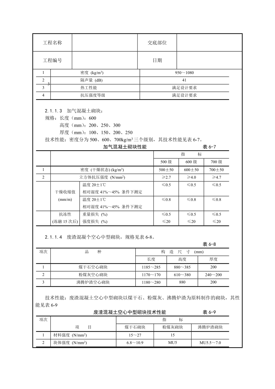 中型砌块砌筑工程施工技术交底.doc_第2页