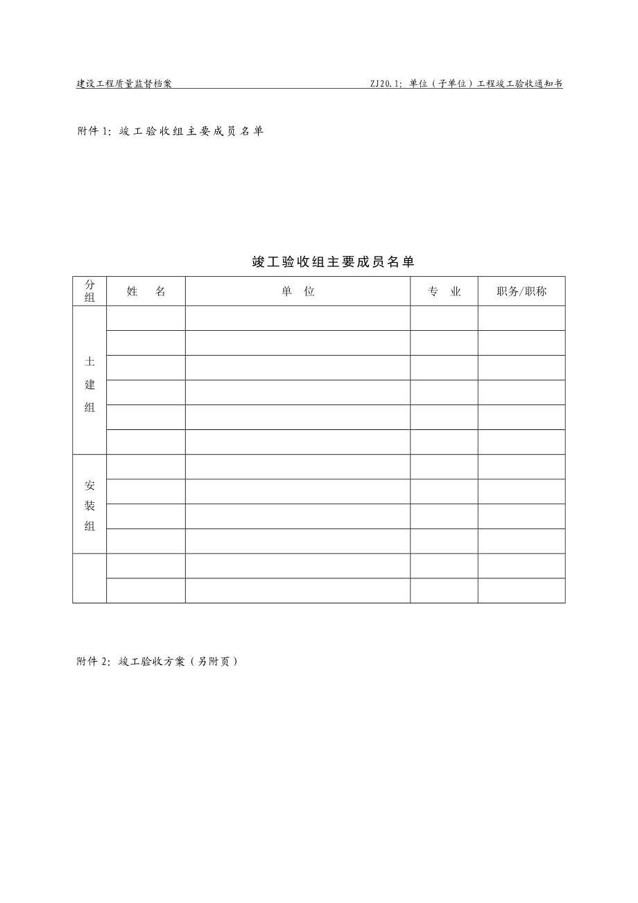 江苏某住宅项目单位工程人防地下室工程竣工验收报告.doc_第2页