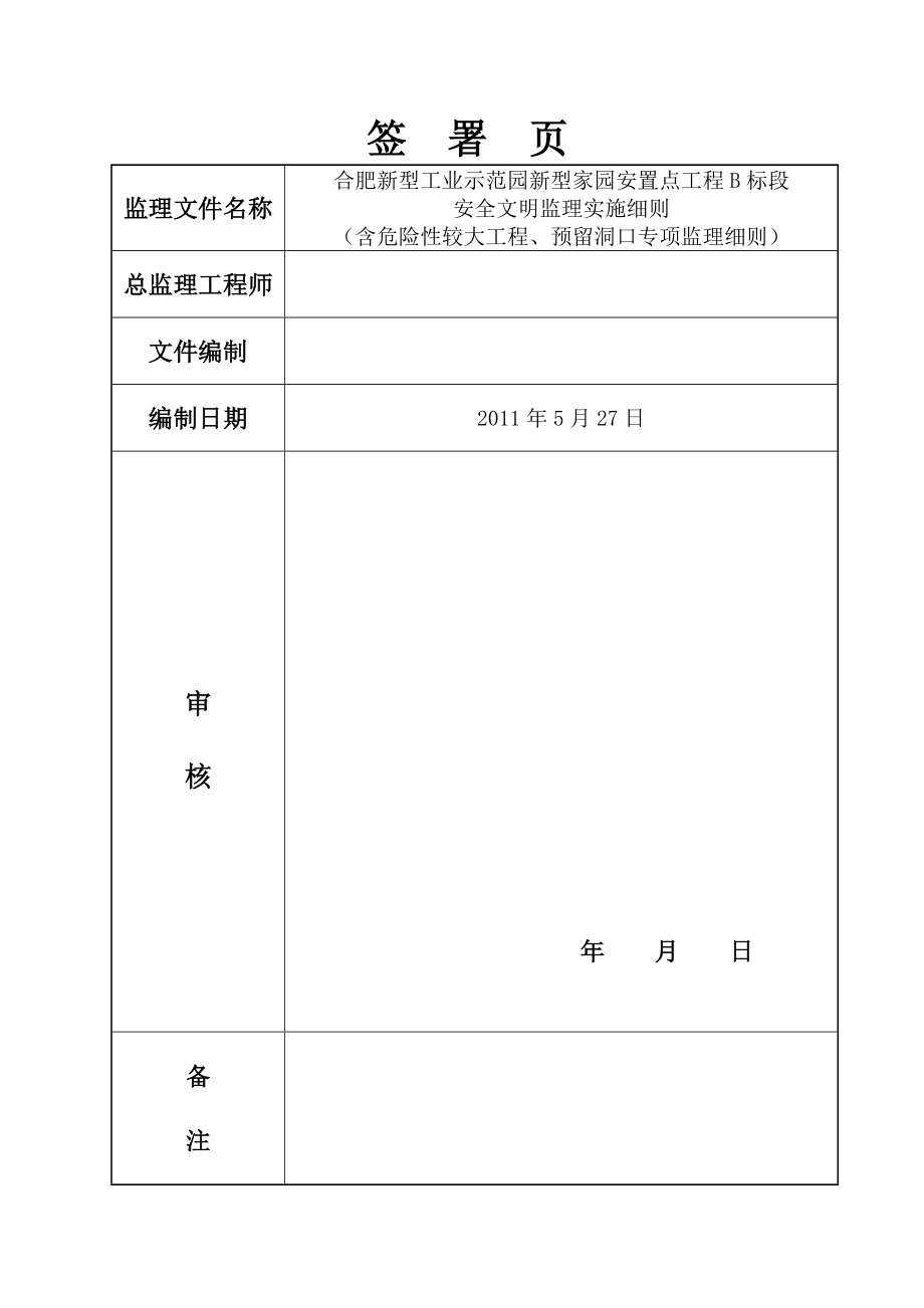 安徽某安置点工程安全文明监理实施细则.doc_第2页