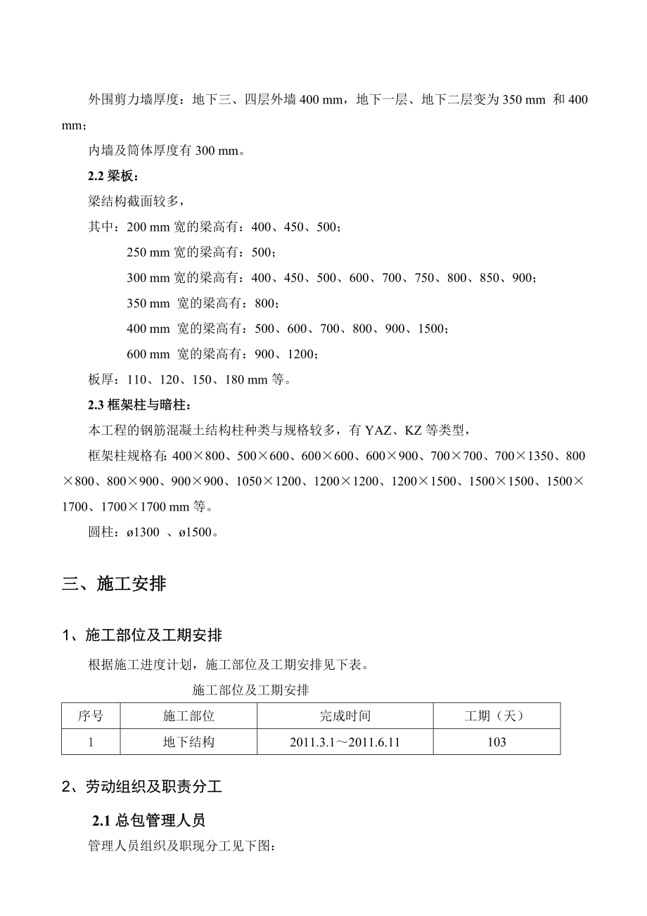 四川高层商业综合体地下室模板工程施工方案(模板搭设,附示意图).doc_第3页