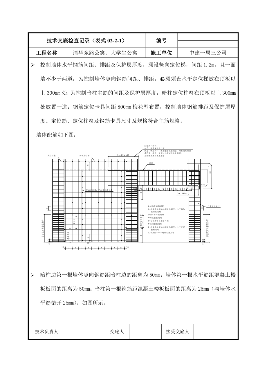 学生公寓地下墙体钢筋绑扎技术交底.doc_第3页