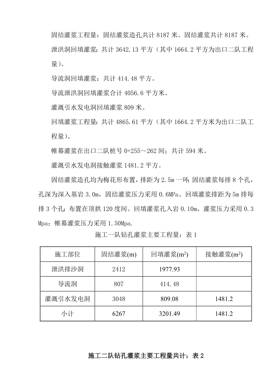 新疆某水库导流泄洪隧洞灌浆工程专项施工方案.doc_第3页