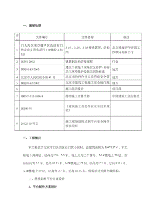 安置房工程卸料平台施工方案北京.doc