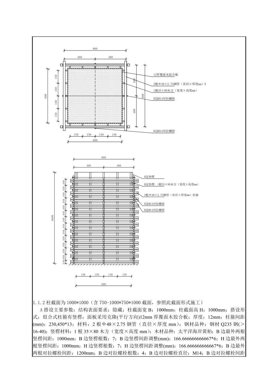 公寓住宅楼模板安装技术交底（内容详细）.doc_第2页