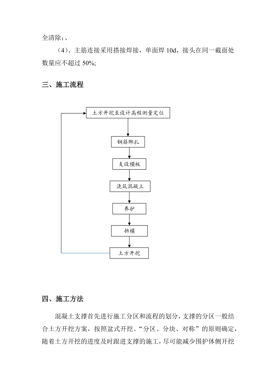 深基坑内支撑梁施工工艺(附示意图).docx_第3页