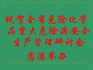 应急管理及预案 突发事件管理及预案 化工系统应急预案 案例分析.ppt