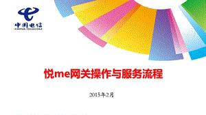 悦me网关操作与服务流程..ppt