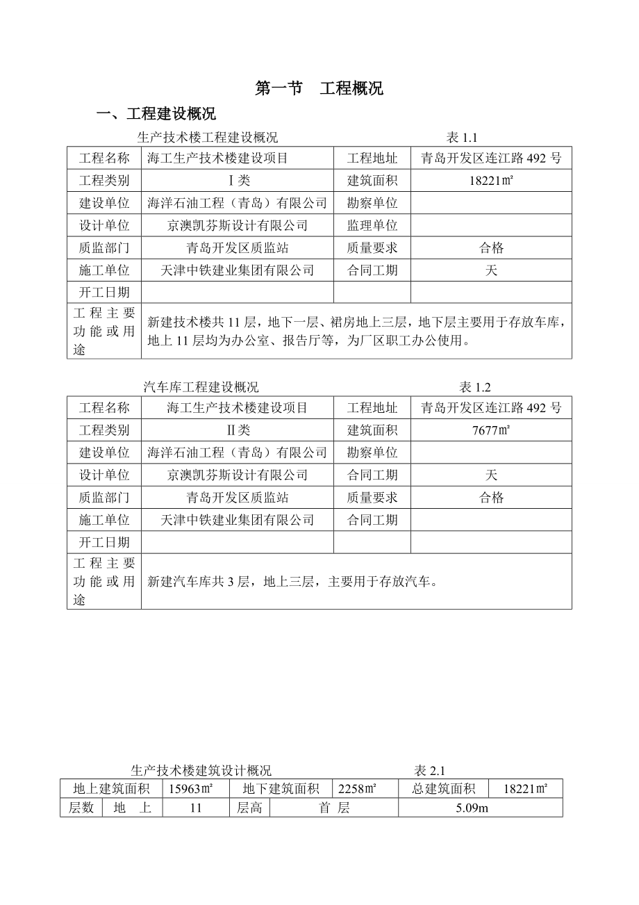 青岛某技术楼地下层、地上车库独立基础施工方案.doc_第2页