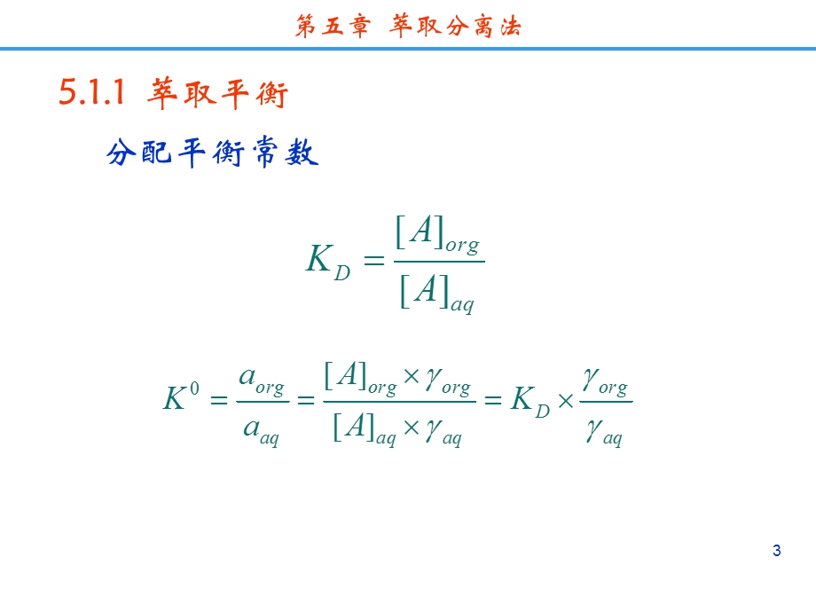 分离科学第五章萃取分离法.ppt_第3页