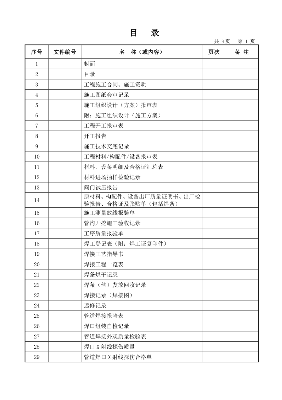 钢制管道燃气竣工资料.doc_第2页