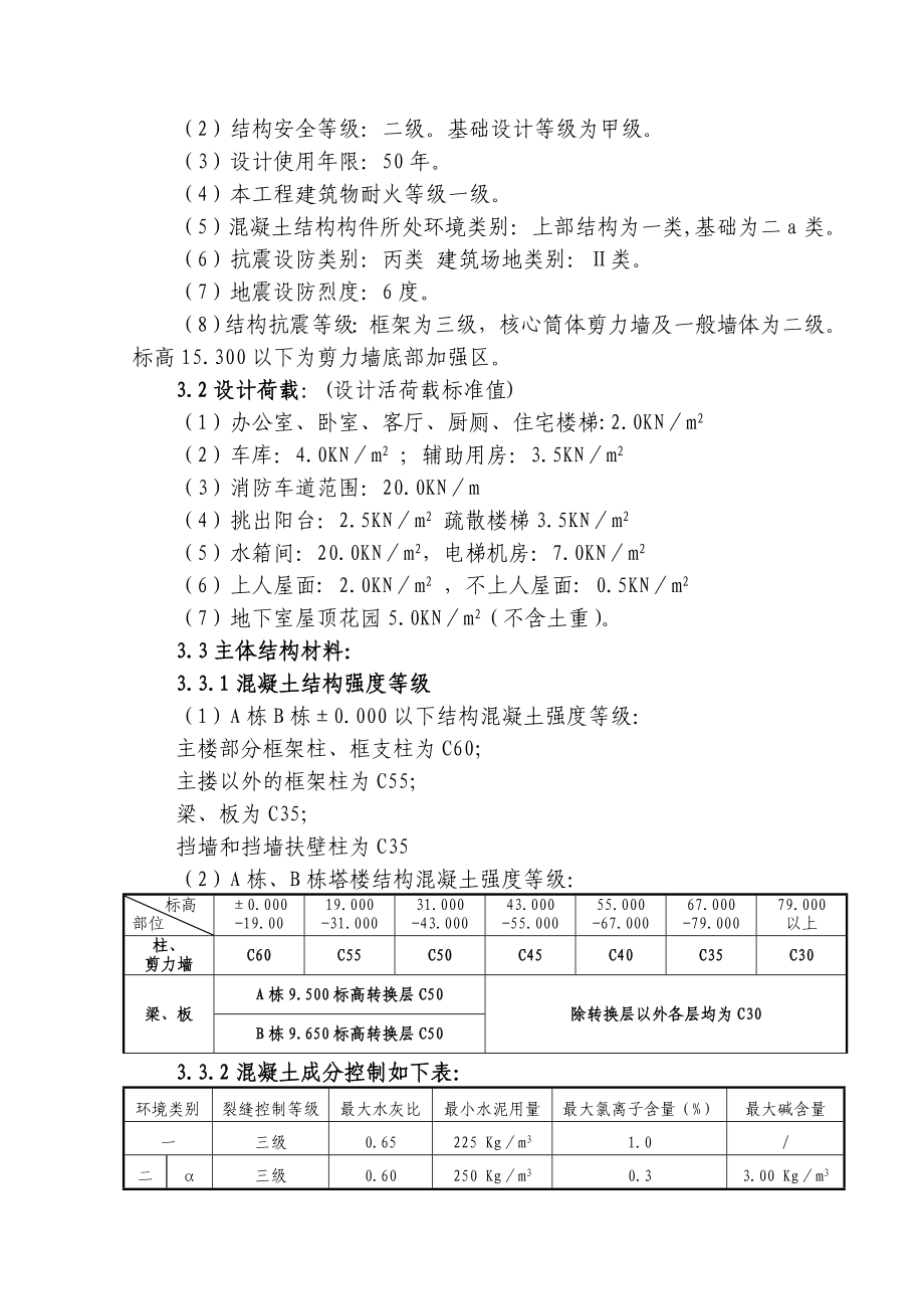 重庆核心筒剪力墙结构超高层地标性建筑转换层模板及支撑施工方案(附示意图,计算书).doc_第3页