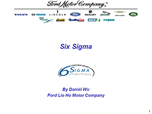 福特汽车培训材料——6sigma.ppt