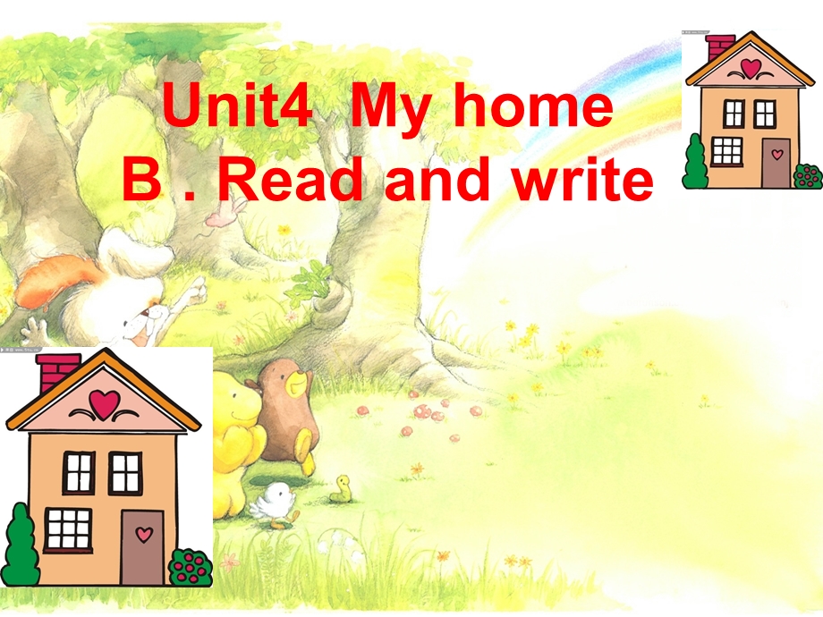 新人教版小学英语四级上册Unit4readandwrite.ppt_第1页