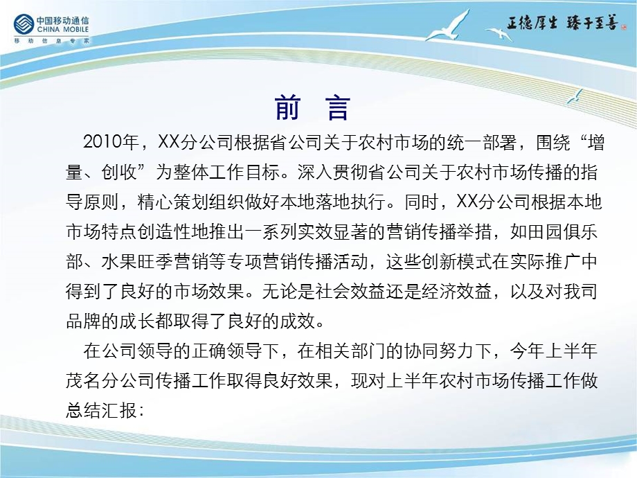 某移动分公司农村整合营销传播.ppt_第2页