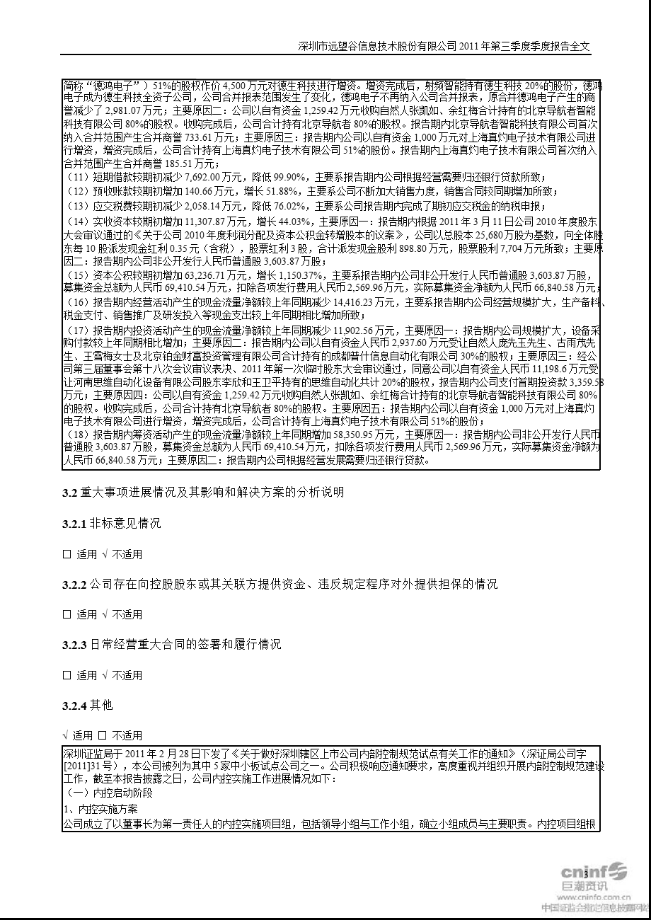 远 望 谷：第三季度报告全文.ppt_第3页