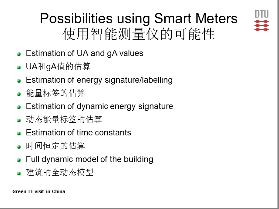 Use of Smart Meters for Energy Savings 节能智能测量仪的使用.ppt_第3页