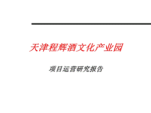 724171869天津程辉酒文化产业园项目运营研究报告152p.ppt