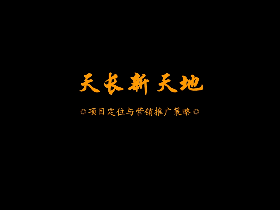 江苏天长市新天地项目定位与营销推广策略 85页.ppt_第1页