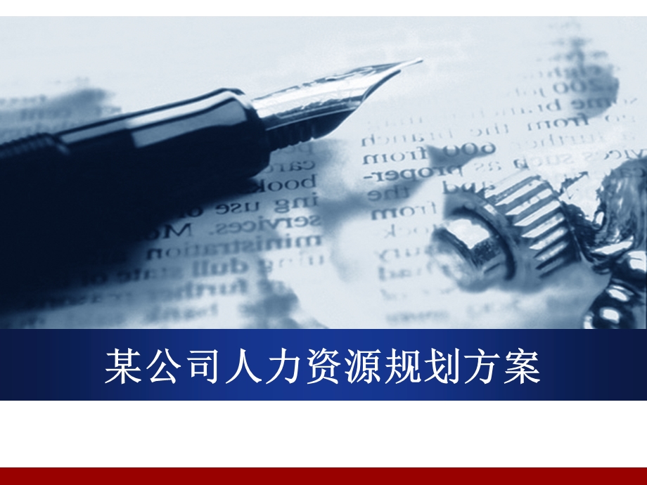 某销售公司的人力资源规划.ppt_第1页