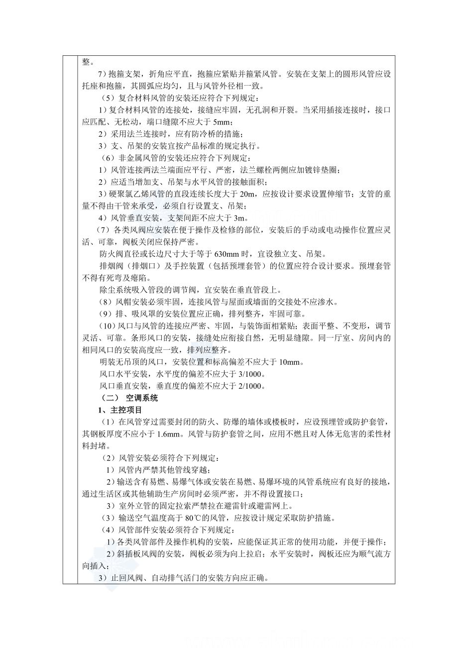 通风管道安装技术交底.doc_第3页