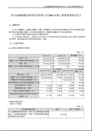 金 螳 螂：第三季度报告全文.ppt