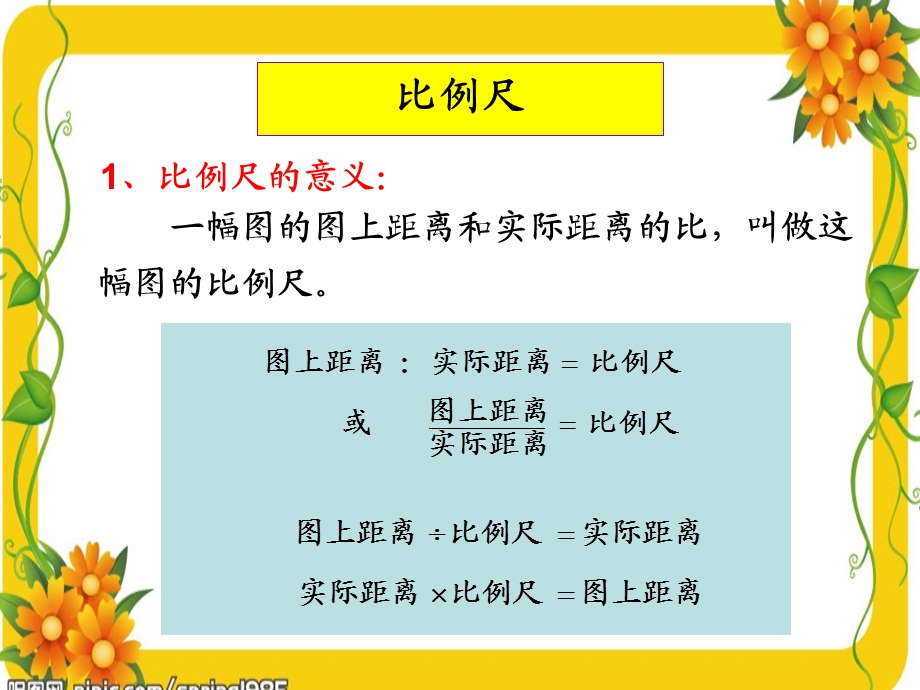 比例尺的应用（整理和复习）.ppt.ppt_第3页