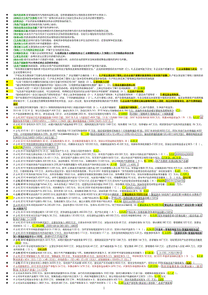 电大财务报表分析机考题库单选小抄【微缩打印版】 .doc