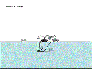 基坑土方开挖动画演示.ppt