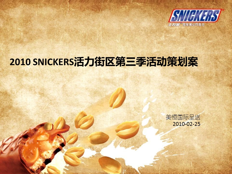 SNICKERS士力架活力街区第三季活动策划案.ppt_第1页