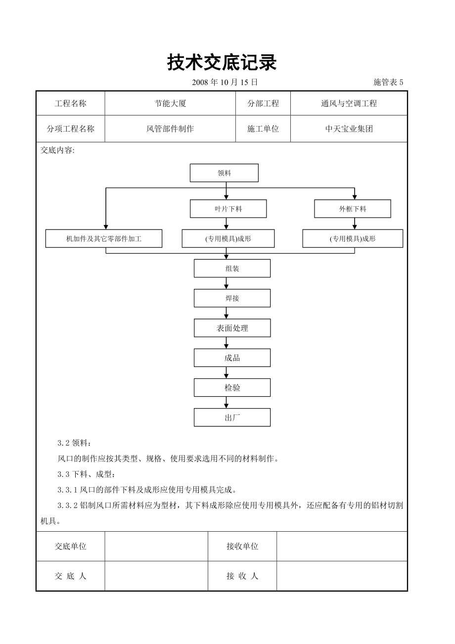 风管部件制作施工交底.doc_第2页