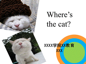 where's the cat【final】 .ppt