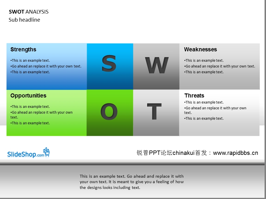 SWOT分析PPT(SWOT模板).ppt_第1页