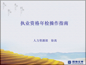 职业资格检操作指南证券执业资格检指引.ppt