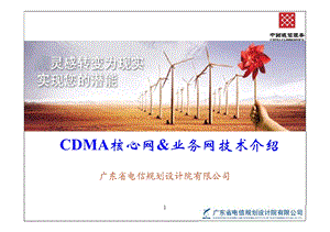 CDMA核心网 业务网技术介绍.ppt