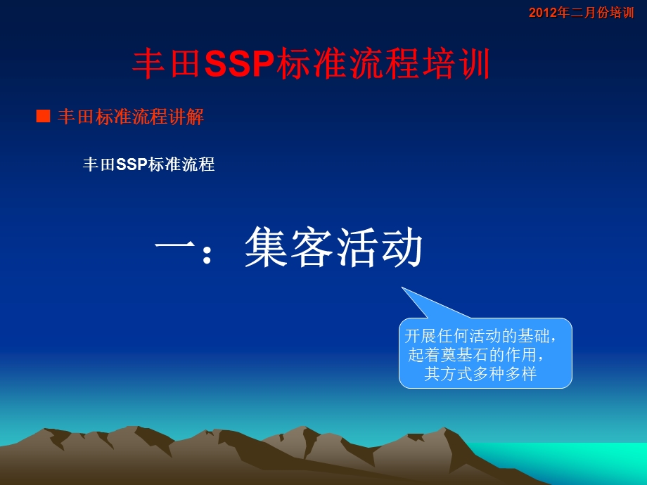 丰田汽车销售标准流程(SSP)教学.ppt_第3页