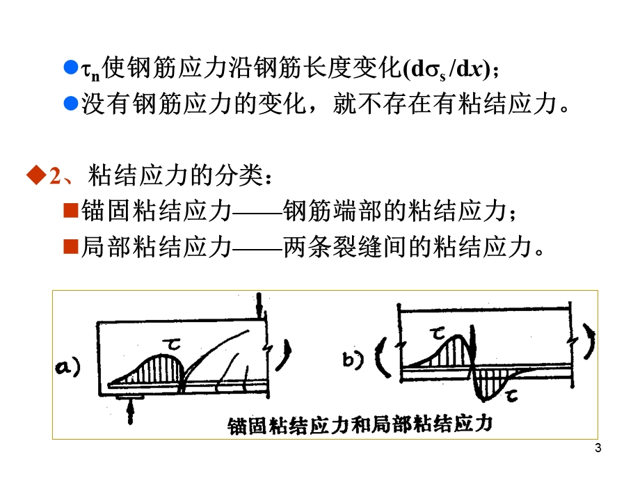 钢筋与混凝土的粘结及开裂面骨料咬合作用.ppt_第3页