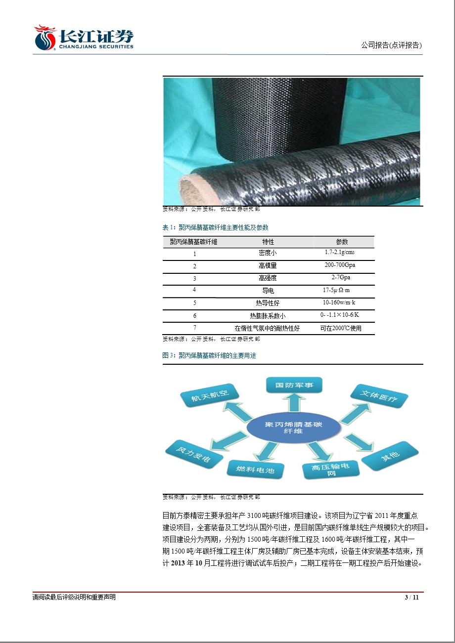 方大炭素(600516)：收购方泰精密进入碳纤维复合材料领域0131.ppt_第3页