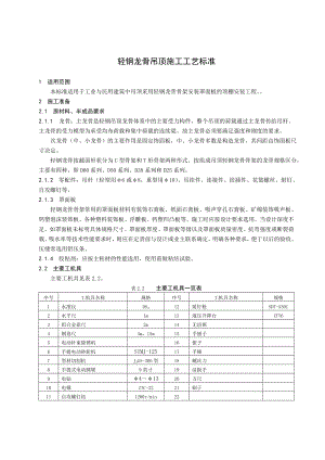 轻钢龙骨吊顶施工工艺（附节点图）.doc