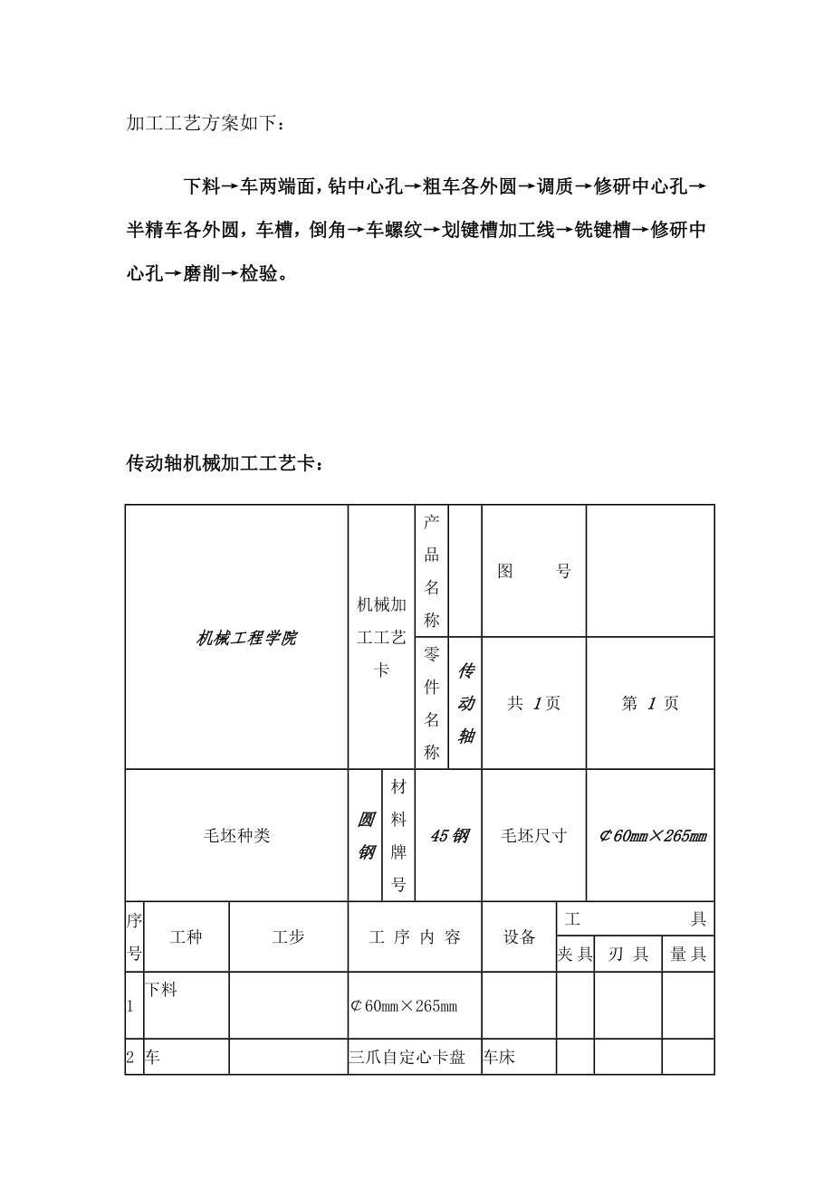 传动轴机械加工工艺实例分享.docx_第2页