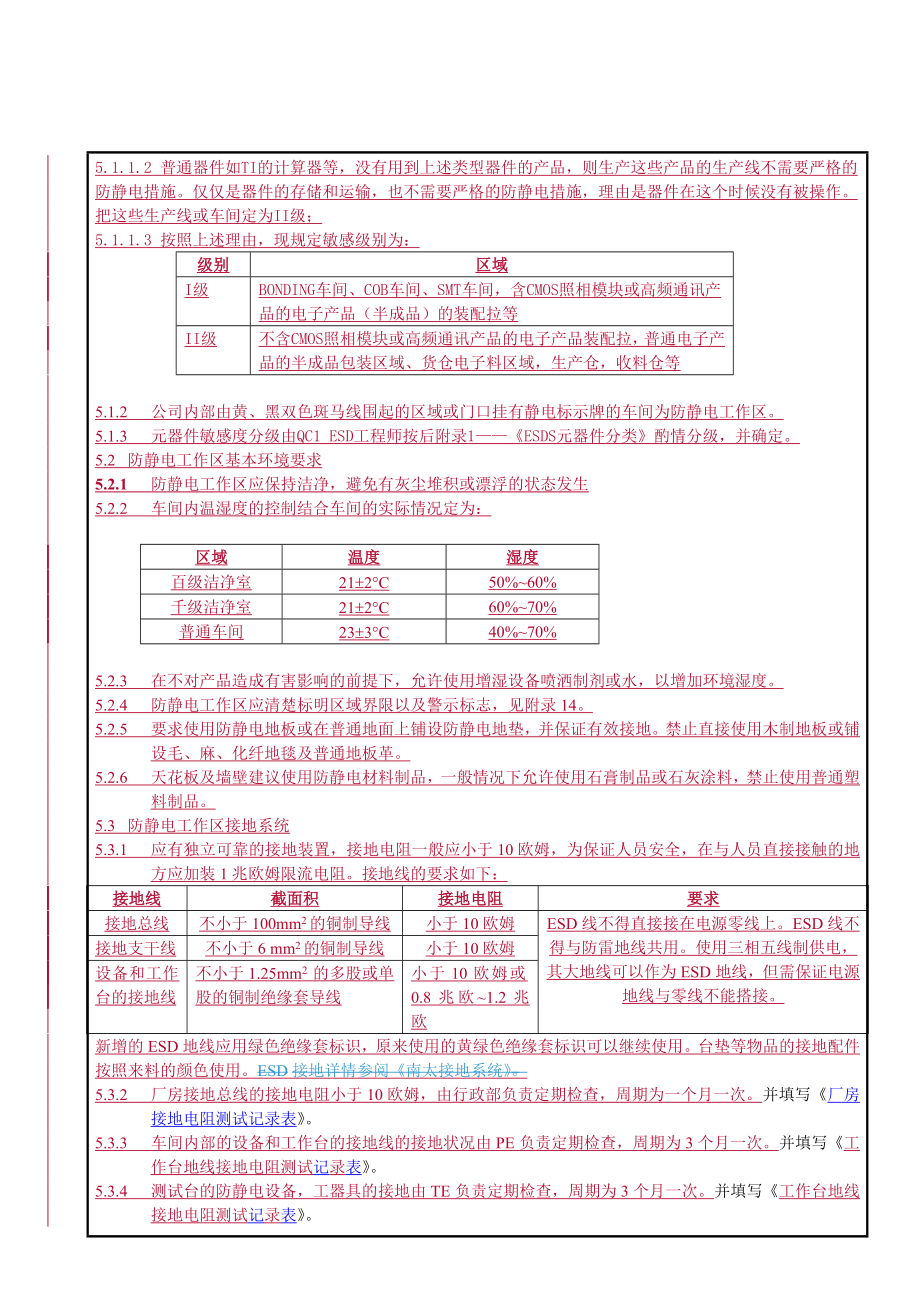 电子厂静电防护以及管理规范.docx_第3页